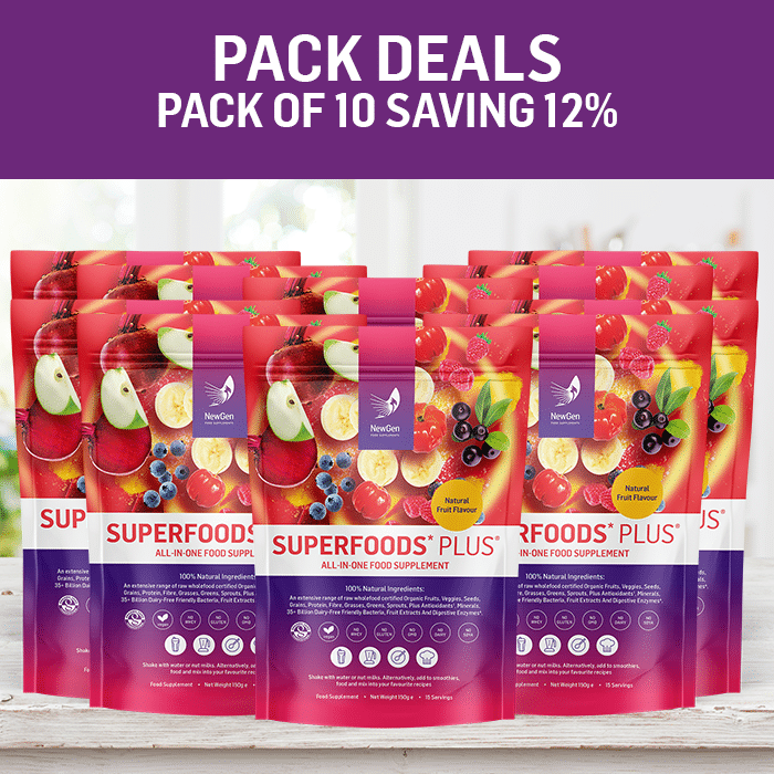 Superfoods Plus - pack of 10 (save 12%)
